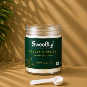 STEVIA POWDER <br>75Gm JAR