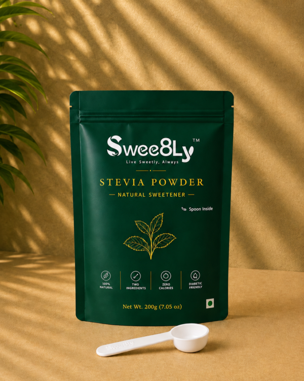 Pouch 200gm STEVIA POWDER <br> 200Gm POUCH